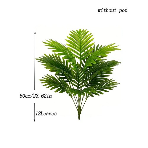 60cm artificial palm plant - 60cm, 18