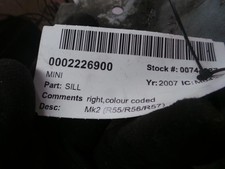 MINI (BMW) SIDE SILL MINI COOPER 3 Door Hatchback  06-15