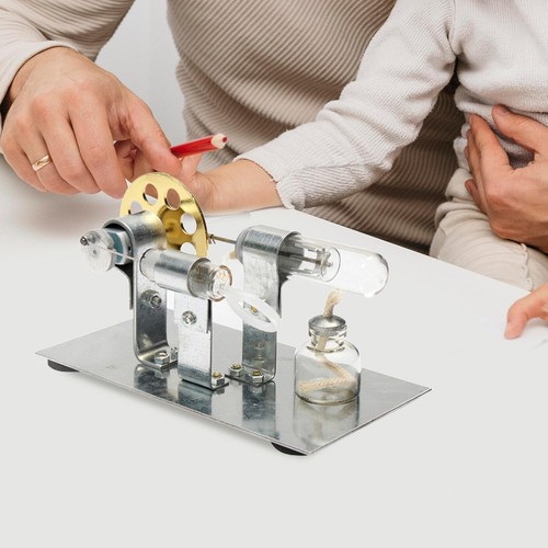 Hot air sterling engine model - hot,
