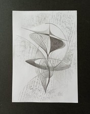 Abstract Drawing 'Whirl' by