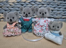 Sylvanian  Families Billabong Koala Bear Family inc Baby Figure