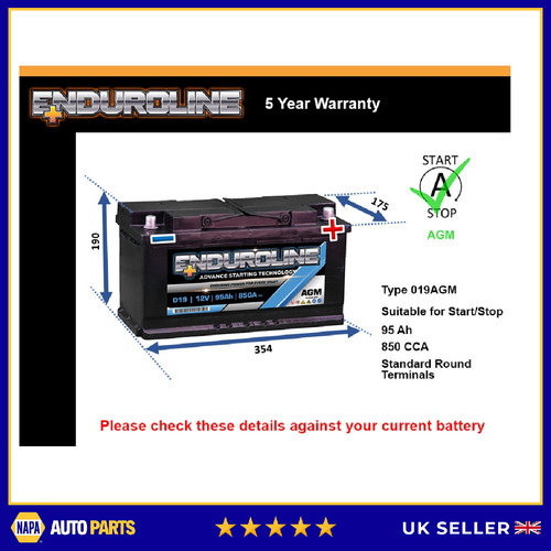 Agm car battery 019agm - agm,