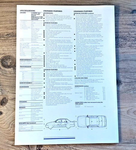 Ford sierra cosworth frameable - ford,