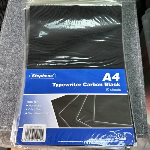 Stephens black typewriter - black,