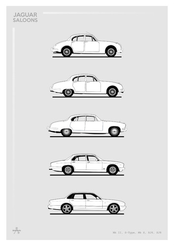 Poster jaguar saloon - -,