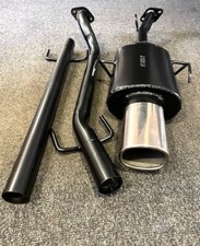 VAUXHALL ASTRA Mk4 COUPE PERFORMANCE EXHAUST SYSTEM 1998-2001 LARGE SQUARE Tip