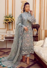 Replica of Women's Pakistani Designer AdansLibas Stitched Shalwar kameez Suit 