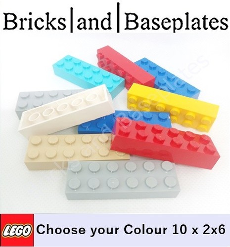 Lego bricks 2x6 - -, no