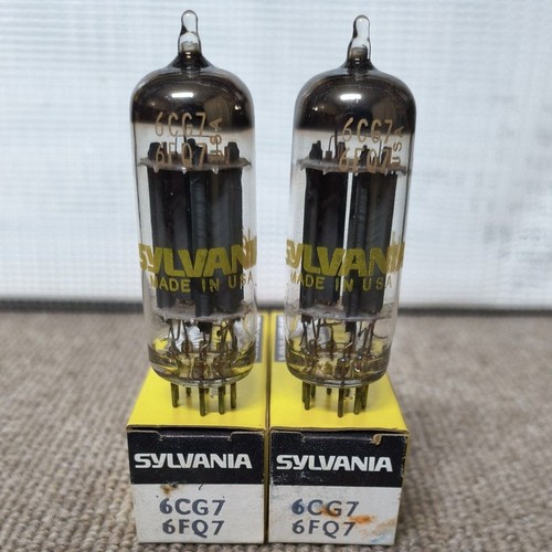 Sylvania 6cg7 6fq7 vacuum - sylvania,