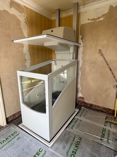 Through floor lift - through, wheelchair