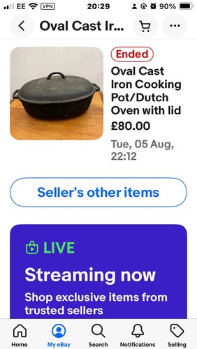 Oval cast iron cooking - oval,