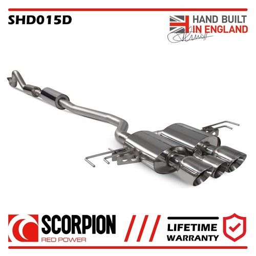 Shd015d scorpion exhaust fits - exhaust,