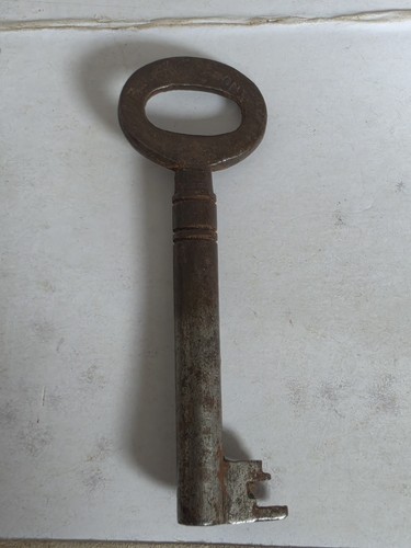 Antique victorian safe key - victorian,