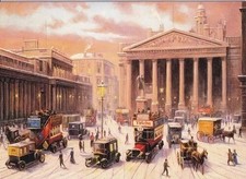 Nostalgic Christmas card Bank