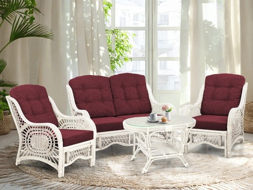 Malibu rattan living set - malibu,
