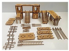 Warhammer Pillars and Walkways