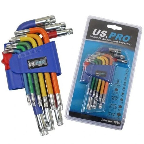 Pro tools 9pc offset torx - offset,