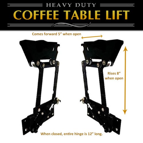 Lift top coffee table - coffee,
