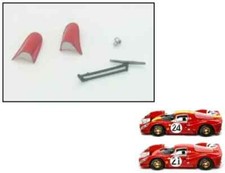 Scalextric FERRARI 330 P4 Red Wing Mirrors Wiper Fuel Cap W9250 C2641 C2642 