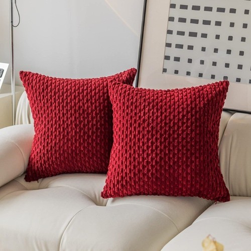 Cushion cover velvet solid - cushion,