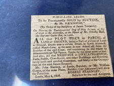 MARSH LANE PLOT OF LAND SALE