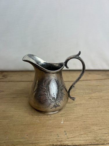 Vintage silver tone metal - vintage,