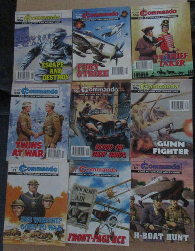 Commando comics job lot - x,