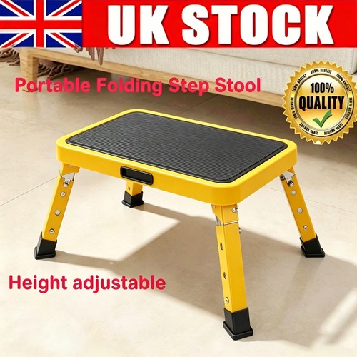 Adjustable caravan entry step - adjustable,
