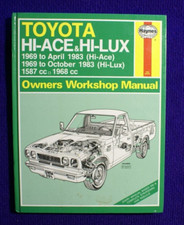 TOYOTA HI-ACE HI-LUX 1969-83