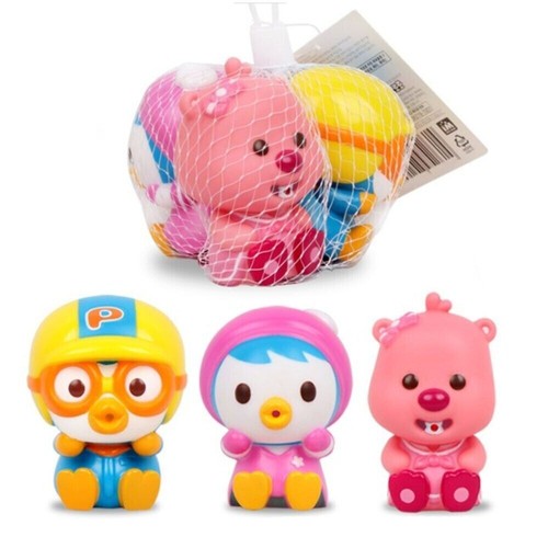 Pororo friends character bath - character,