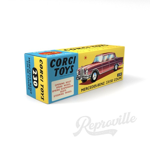 Repro box for corgi - for, 230