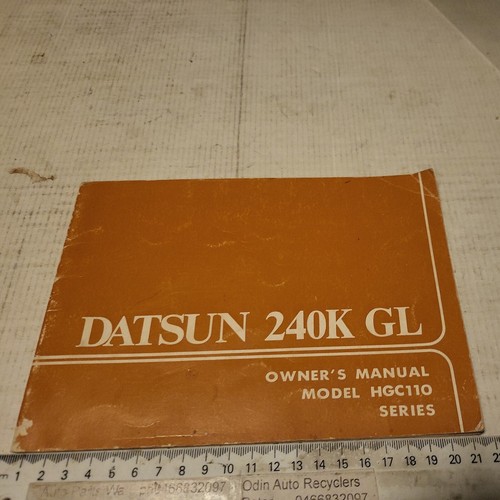 Nissan datsun 240k hgc110 - 240k,