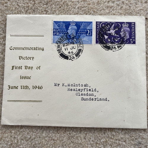 First day issue 1946 - first,