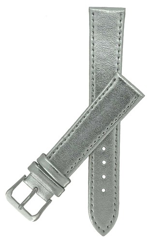 Silver metallic colour calf - silver,