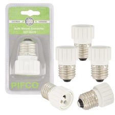 6Pack GU10 to E27 Light Bulb