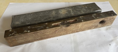 Antique wood and brass - brass, spirit