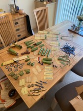 Large lot of vintage Meccano Aeroplane Constructor parts