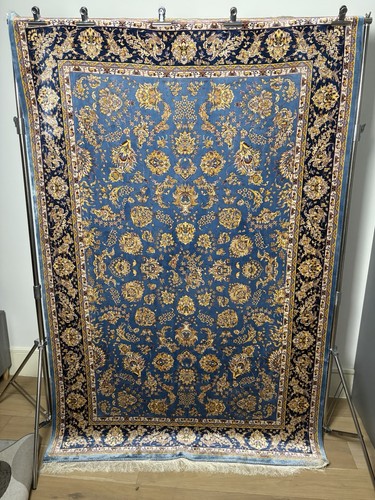 Machine silk rug - machine,