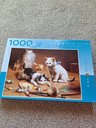 Painting kittens 1000 piece - kittens,