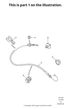 Land Rover Genuine Cable Assembly Accelerator Fits Freelander SBB000060