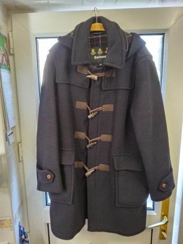 Mens navy blue barbour - navy, hooded