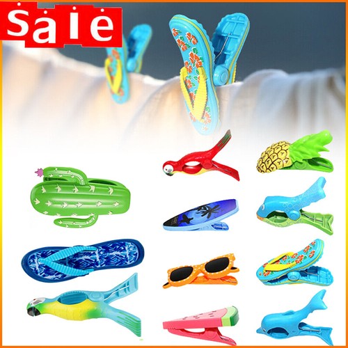 Beach towel clips plastic - towel,