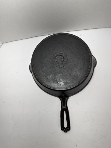 Wapak hollow ware indian head - indian,