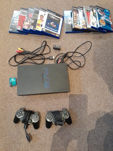 Ps2 console and games bundle - ps2,