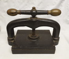 Antique Book Press Cast Iron &
