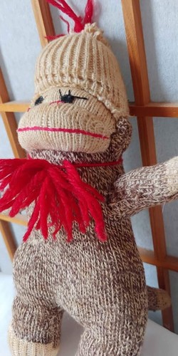 Moms 1950s vintage sock - my,