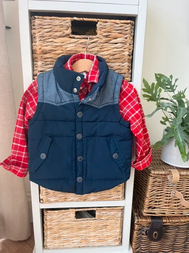 Levi strauss navy gilet - navy,