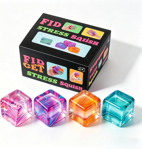 Pack fidget toys squishy - 4,