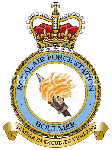 Raf station badge metal - station, on