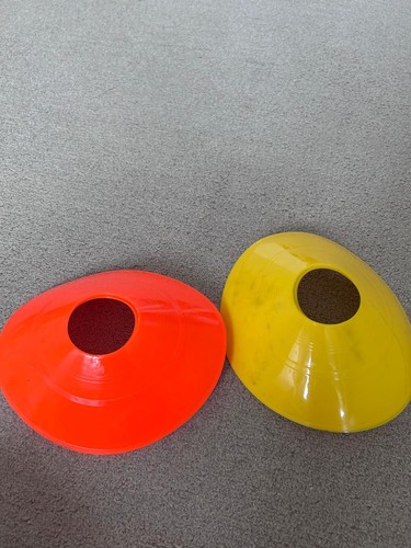 10x orange and - 10x, yellow